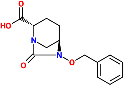 (image for) MC012691 (2S,5R)-6-(Benzyloxy)-7-oxo-1,6-diazabicyclo[3.2.1]octane-2-carboxylic acid